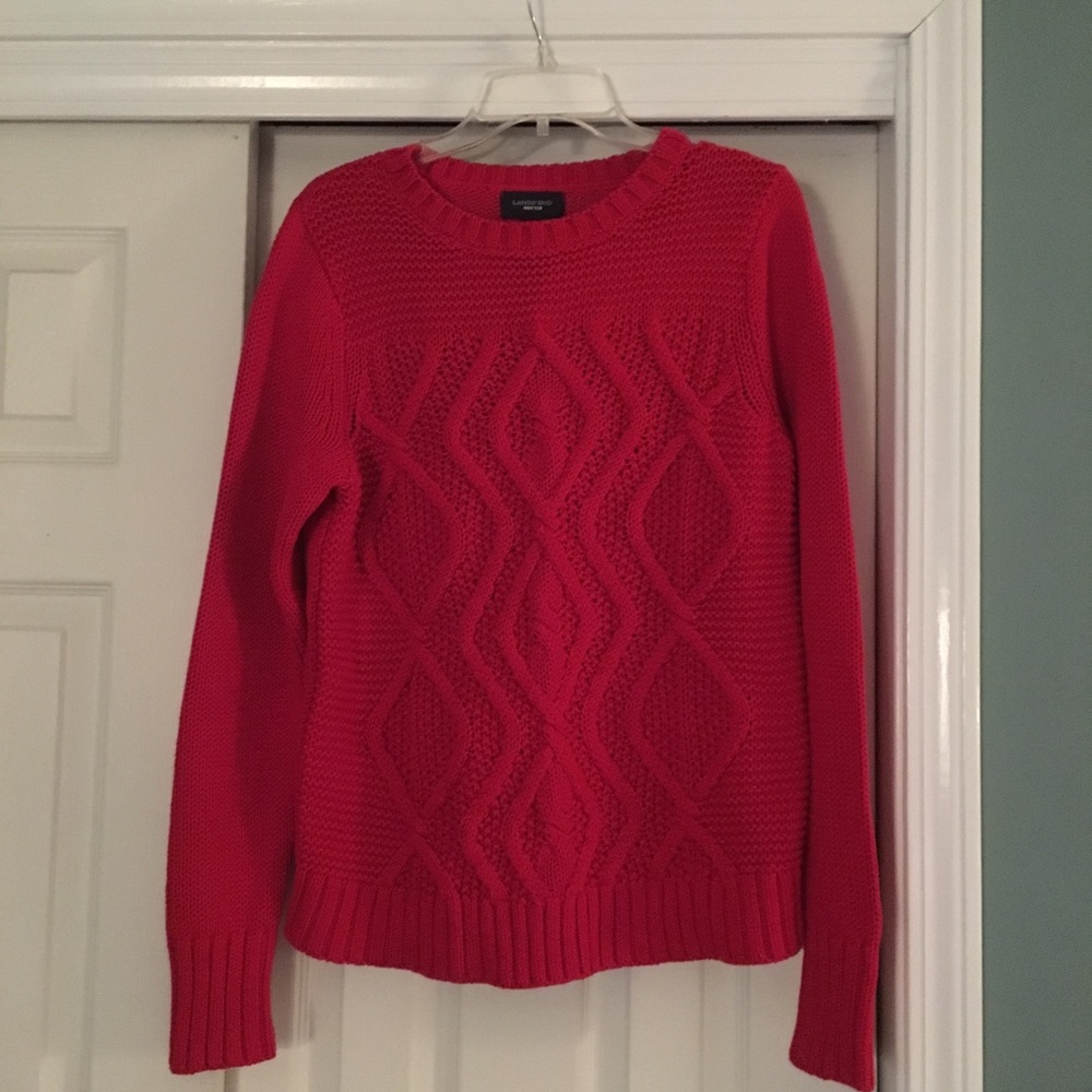 Lands’ End Women’s Drifter Cotton Cable Sweater